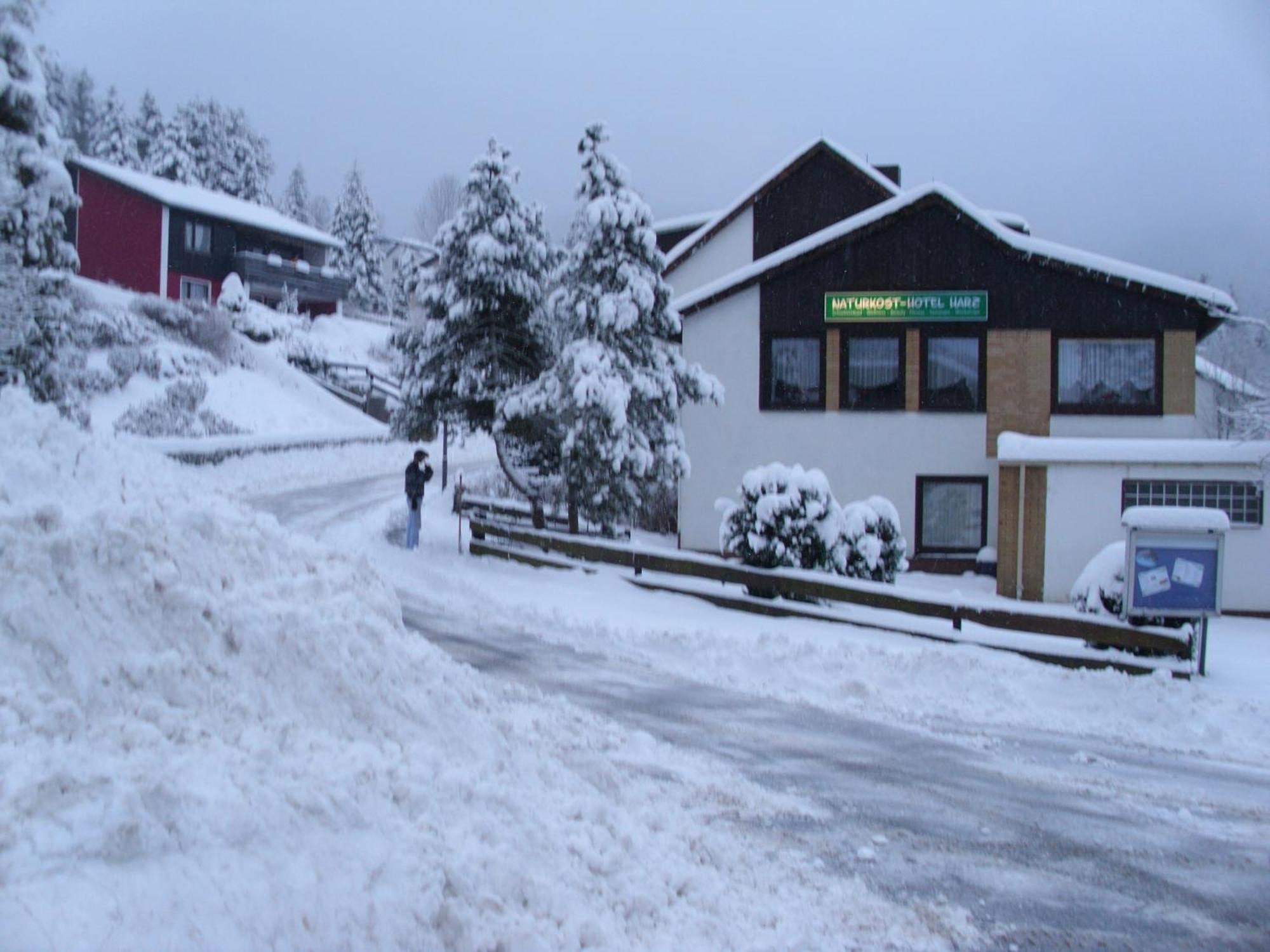 Naturkost-Hotel Harz Bad Grund Exterior photo